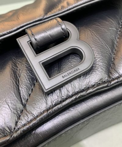 Replica Balenciaga Crush Small Full Black