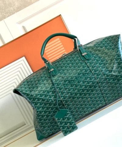 Replica Goyard Bowling 55 Bag Green