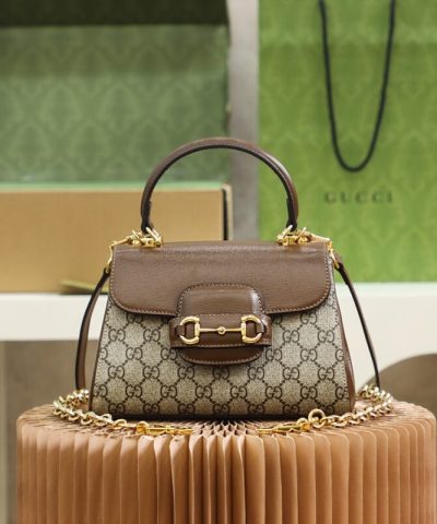 Replica Gucci Horsebit 1955 Top Handle - high-end replica designer purse