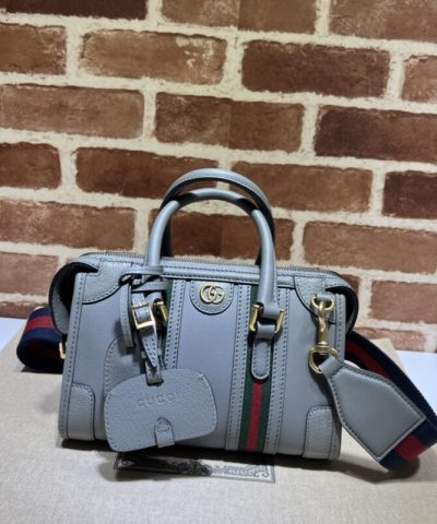 Replica Gucci Bauletto Top Handle Sky Blue - high-end replica designer purse