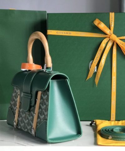 Goyard Sigon Pm Green - top-grade luxury bag dupe