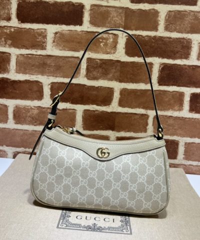 Replica Gucci Ophidia Purses GG White