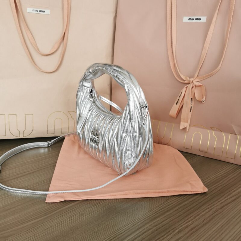 Replica Miu Miu Wander Silver - 1:1 premium replica handbag