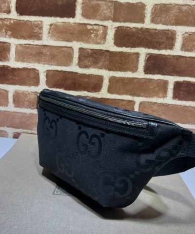 Replica Gucci Double G Waist Bag Black - designer handbag clone
