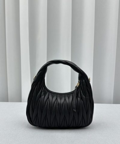 Replica Miu Miu Wander Black - affordable luxury replica bag