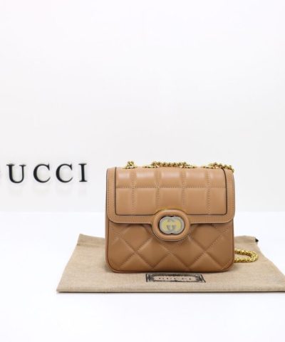 Replica Gucci Gucci Deco Double G Nude - 1:1 premium replica handbag