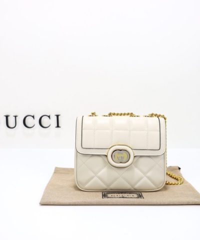 Replica Gucci Gucci Deco Double G White