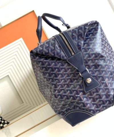 Replica Goyard Bowling 55 Bag Dark Blue