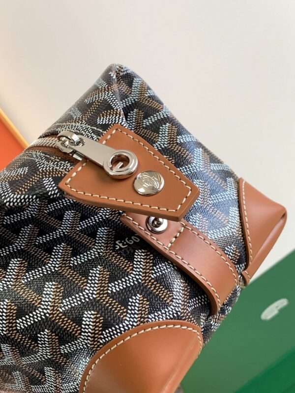 Replica Goyard Toiletry Bag Brown - high-quality designer bag dupe