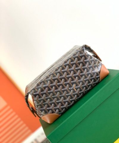 Replica Goyard Toiletry Bag Brown