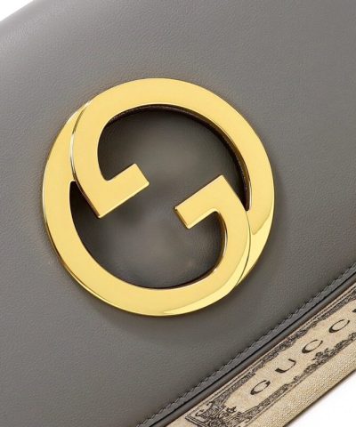 Replica Gucci Blondie Leather Grey - designer handbag clone