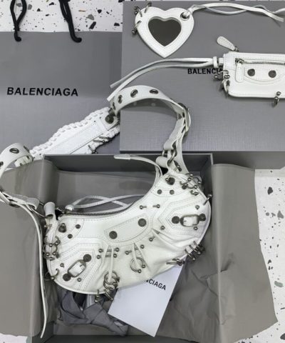 Replica Balenciaga Le Cagole White - affordable luxury replica bag