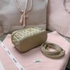 Replica Miu Miu Cosmetic Bag Milk Tea