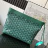 Replica Goyard Conti Pouch Green - high-end replica designer purse