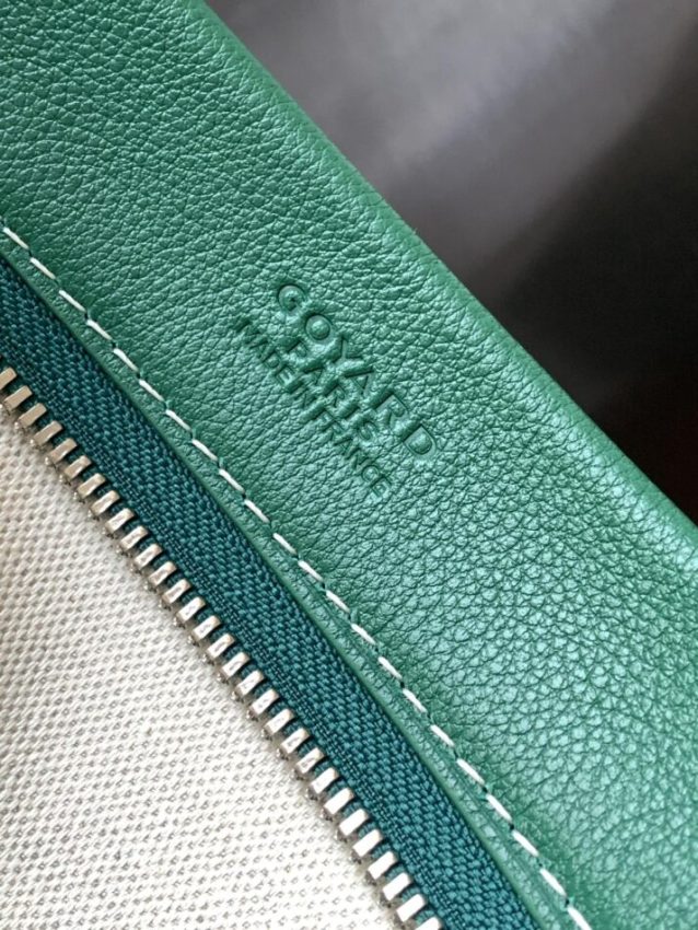 Replica Goyard Conti Pouch Green - elite factory replica handbag