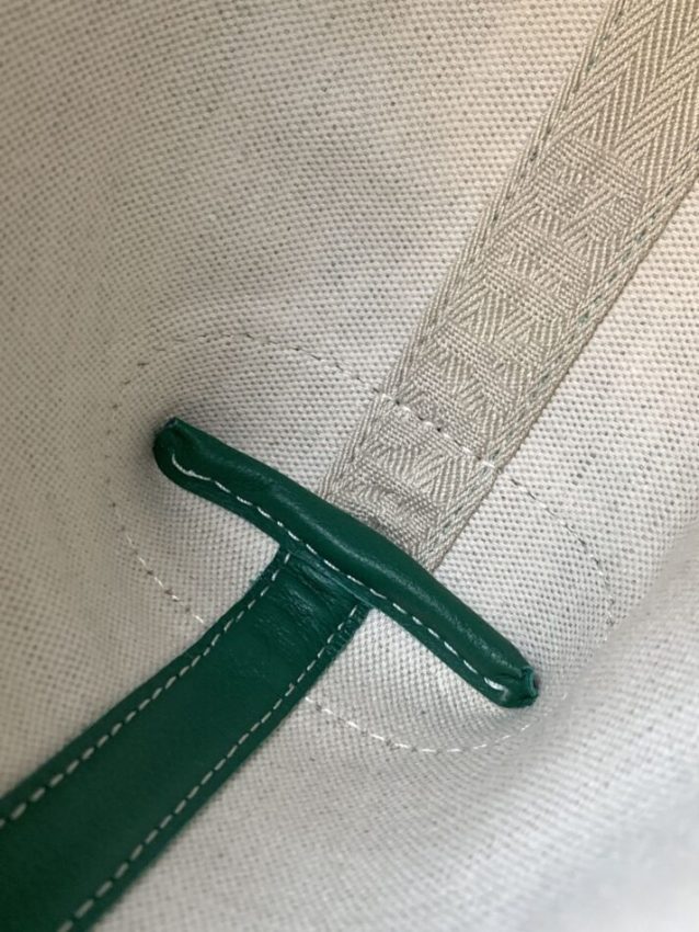 Replica Goyard Conti Pouch Green