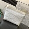 Replica Goyard Conti Pouch White - designer handbag clone
