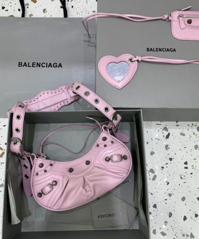 Replica Balenciaga Le Cagole Pink - top-grade luxury bag dupe