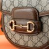 Replica Gucci Horsebit 1995 Semi – Circular Canvas - top-grade luxury bag dupe