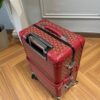 Replica Goyard Bourget Travel Suitcase Red - 1:1 premium replica handbag