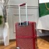 Replica Goyard Bourget Travel Suitcase Red