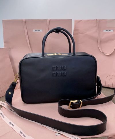Replica Miu Miu Arcadie Black - 1:1 premium replica handbag