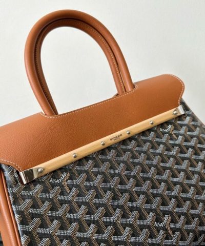Replica Goyard Saigon Tote Brown