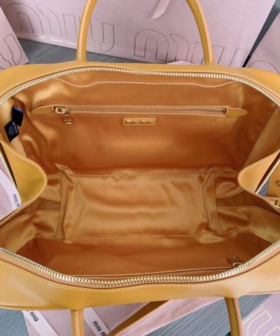 Replica Miu Miu Arcadie Light Brown - designer handbag clone