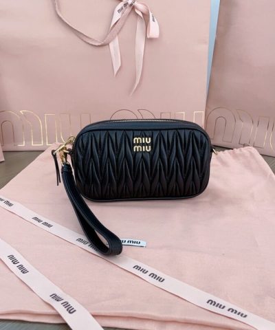 Replica Miu Miu Clutch Black - high-end replica designer purse