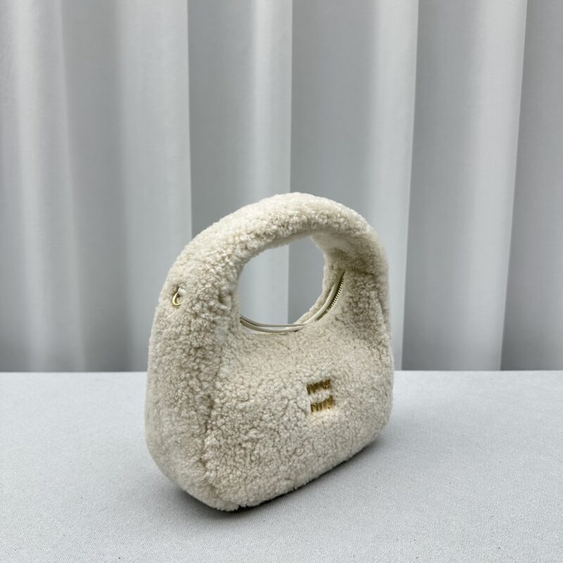 Replica Miu Miu Wander White Wool - elite factory replica handbag