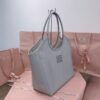 Replica Miu Miu Ivy Tote Grey - designer handbag clone