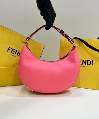 Replica Fendi Fendigraphy Large Pink - 1:1 premium replica handbag