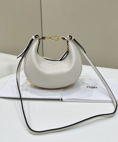 Replica Fendi Fendigraphy Small White