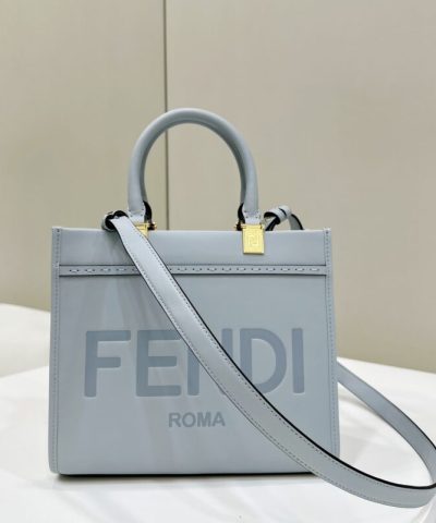 Replica Fendi Small Tote Sky Blue