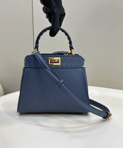 Replica Fendi Peekaboo Small Blue