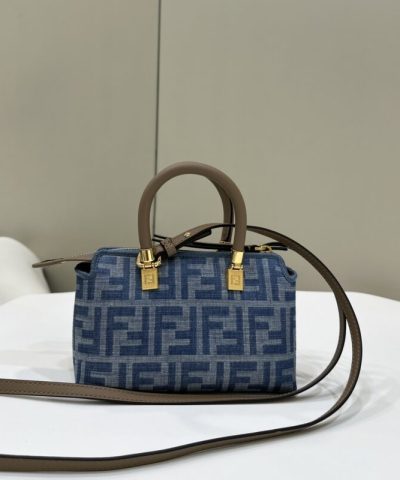Replica Fendi By The Way Boston Blue Denim