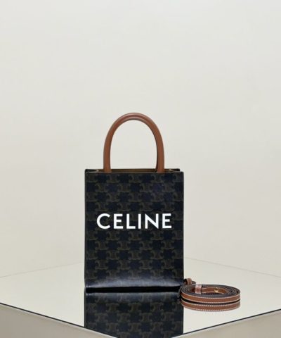 Replica Celine Triomphe Cabas Mini Tote - top-grade luxury bag dupe