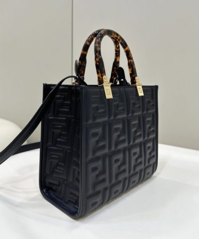 Replica Fendi Small Tote Black - 1:1 premium replica handbag