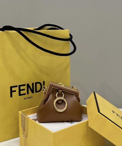 Replica Fendi First Mini Brown