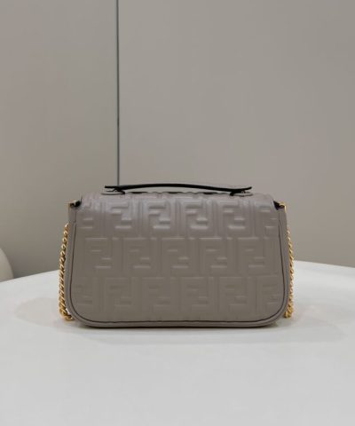 Replica Fendi Baguette Sliding Chain Beige
