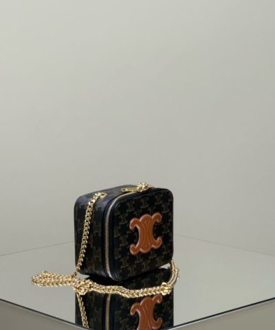 Replica Celine Triomphe Box On Chain