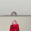 Replica Celine Mini 16 Red - premium superclone handbag
