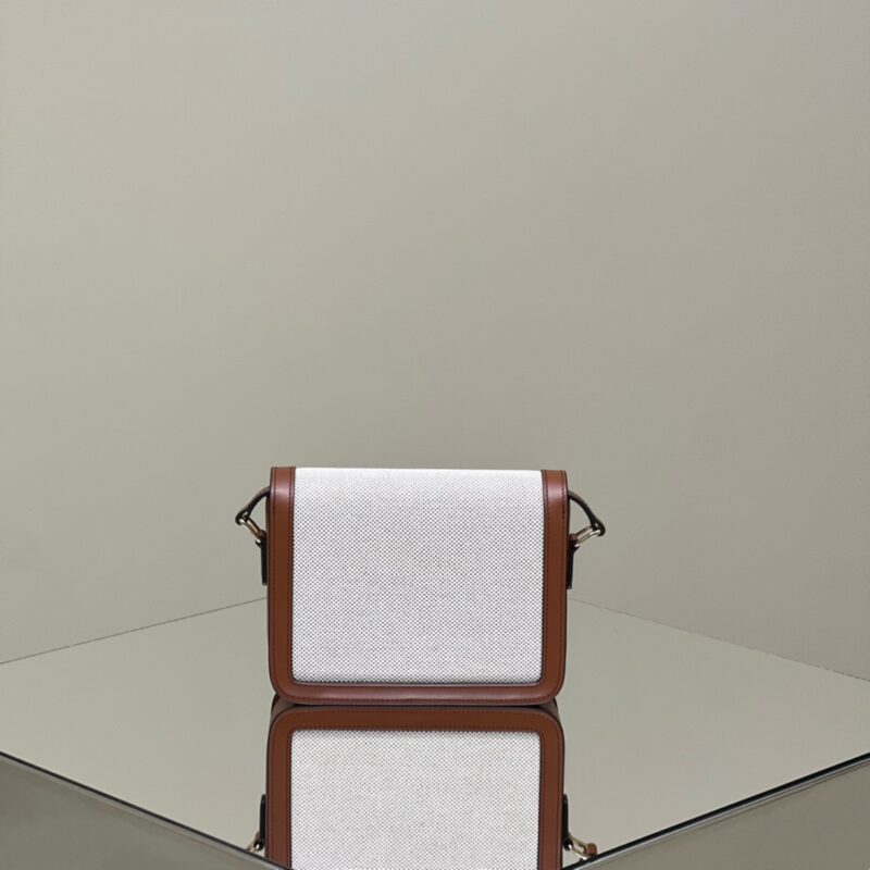 Replica Celine Triomphe Mini White - high-end replica designer purse