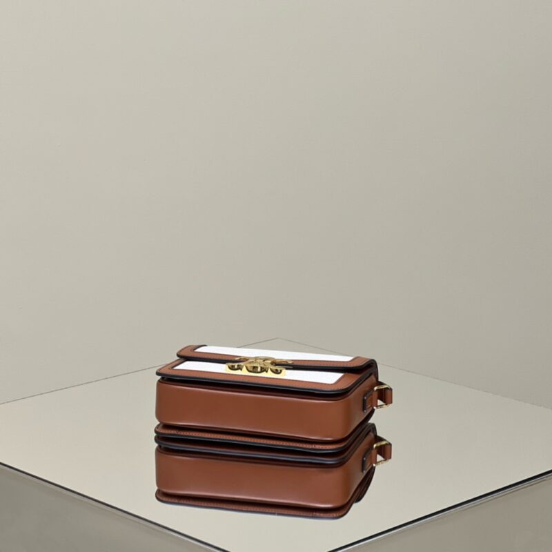 Replica Celine Triomphe Mini White - high-end replica designer purse