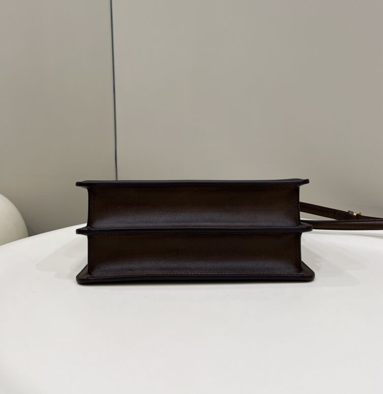 Replica Fendi Peekaboo Large Dark Brown