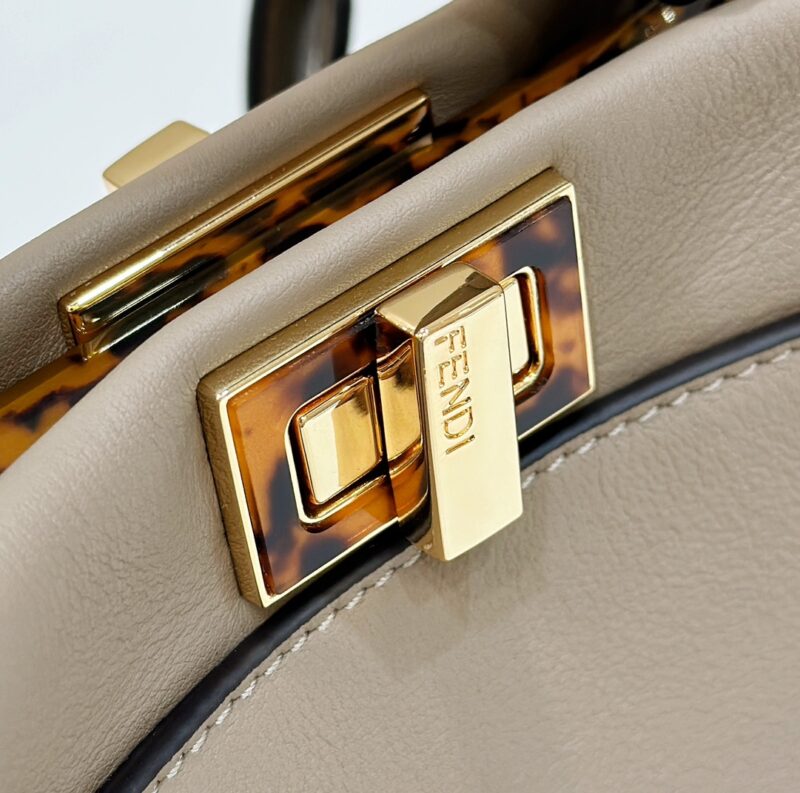 Replica Fendi Peekaboo Beige - 1:1 premium replica handbag