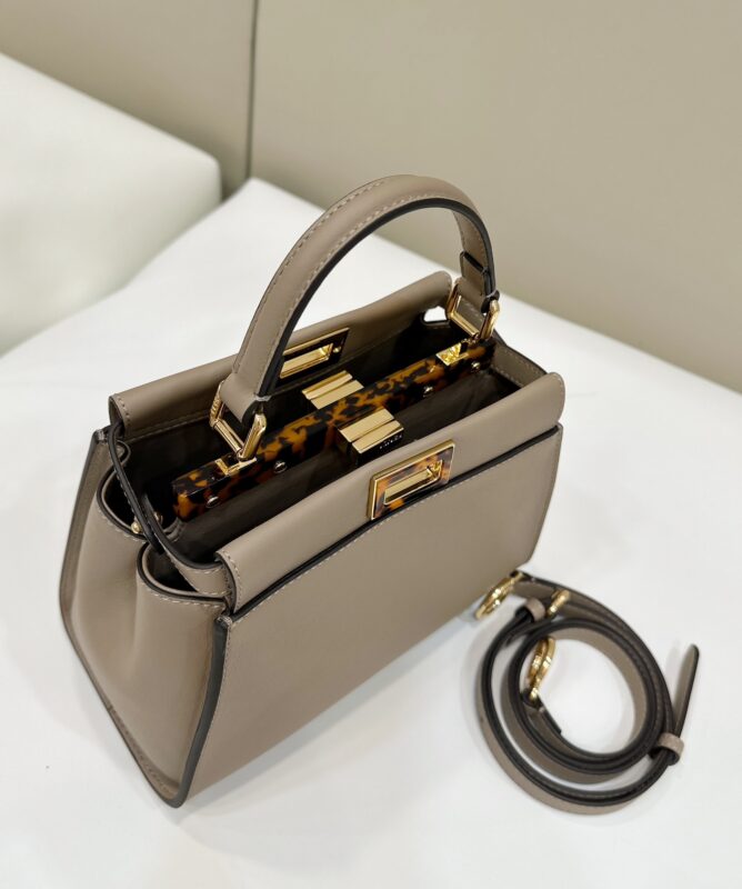 Replica Fendi Peekaboo Beige - affordable luxury replica bag