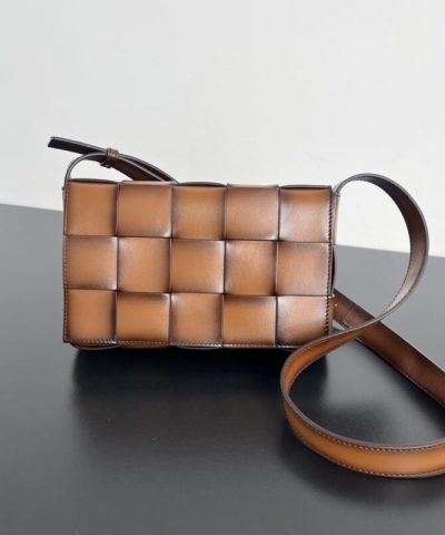 Replica Bottega Veneta Cassette 2.0 Brown