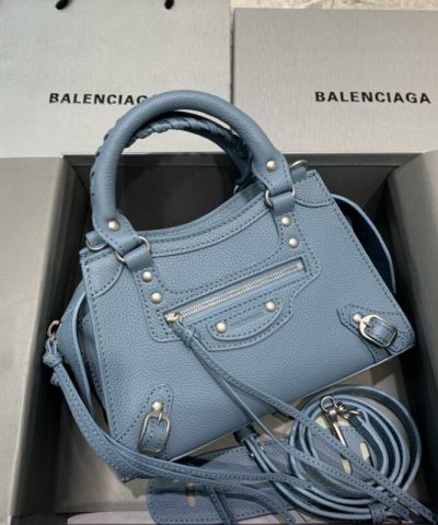 Replica Balenciaga Neo Classic City Blue - 1:1 premium replica handbag
