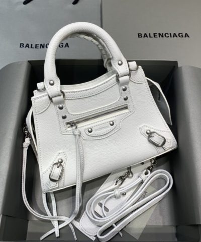 Replica Balenciaga Neo Classic City White - designer handbag clone